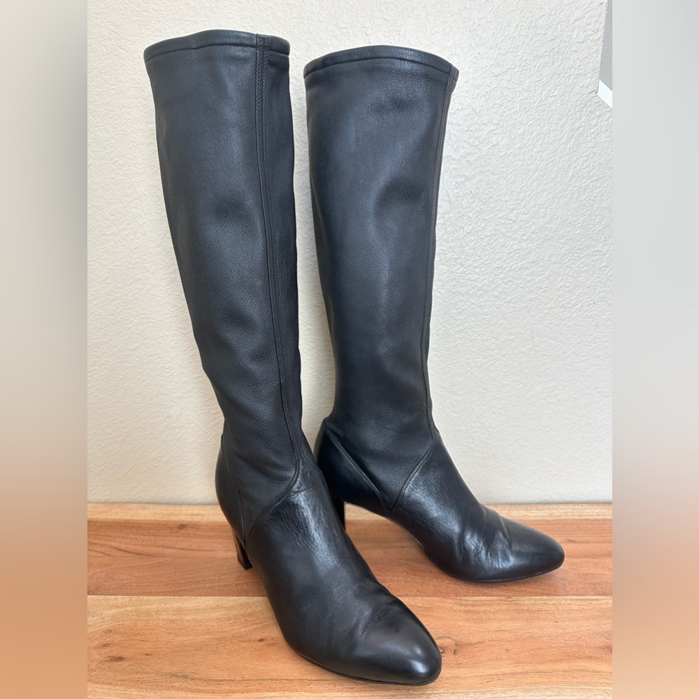 Cole Haan Nike Air Stretch Leather Boots